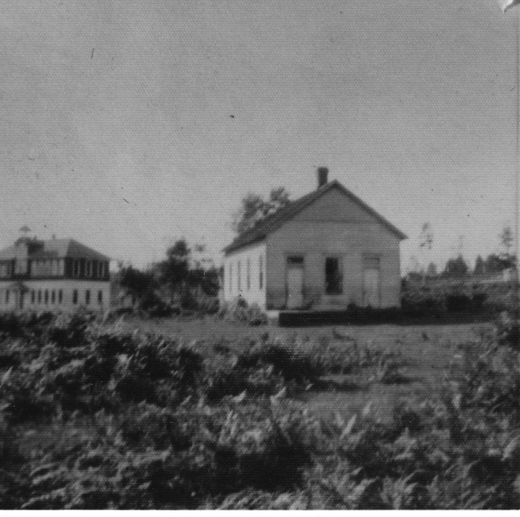 Old style one-room school house